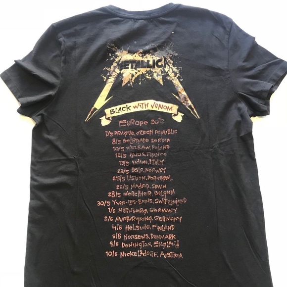 Metallica DON’T TREAD ON ME T-Shirts M, L, XL NWT - Picture 2 of 6